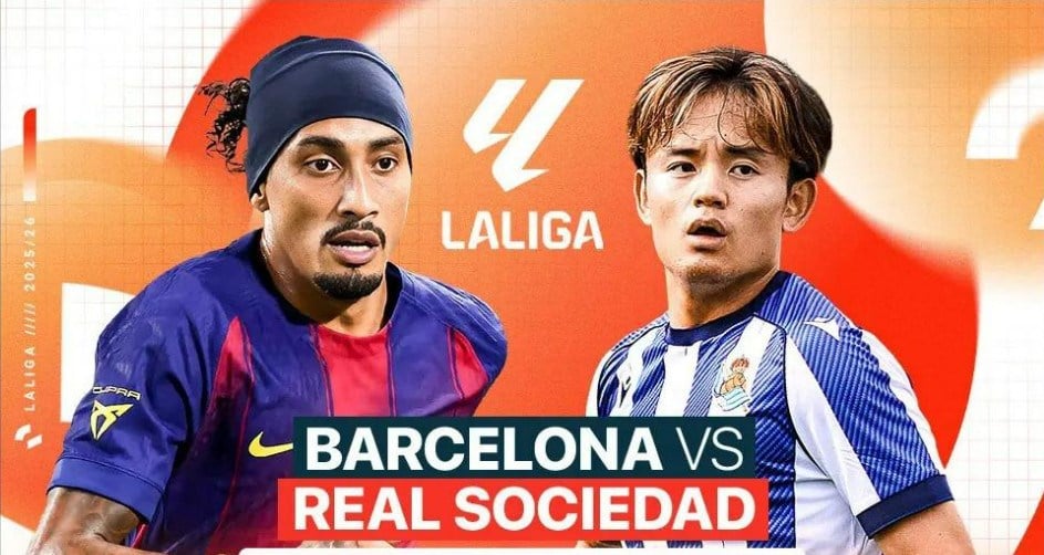 Barcelone s’impose face à la Real Sociedad : 2-1