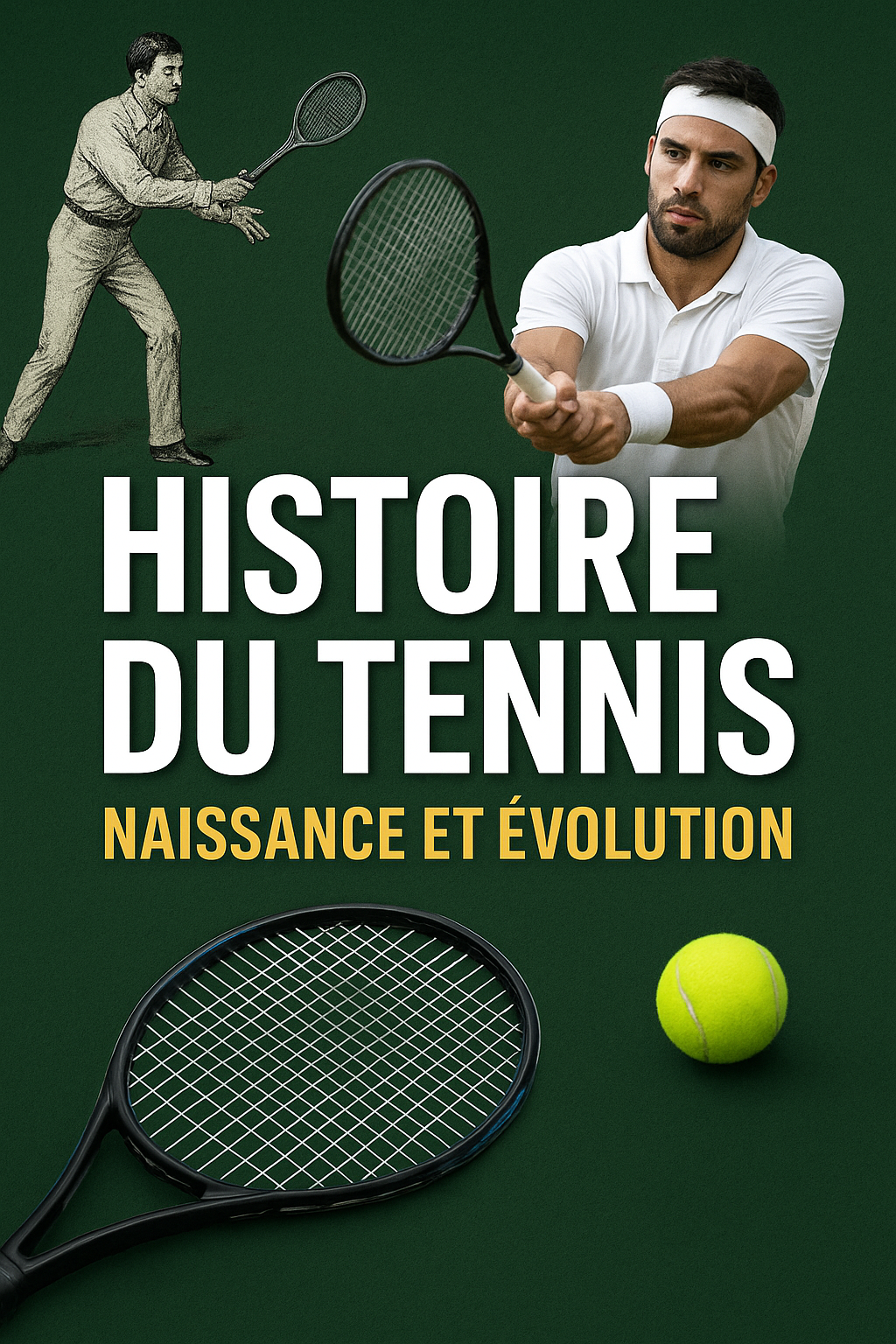 Illustration historique du tennis