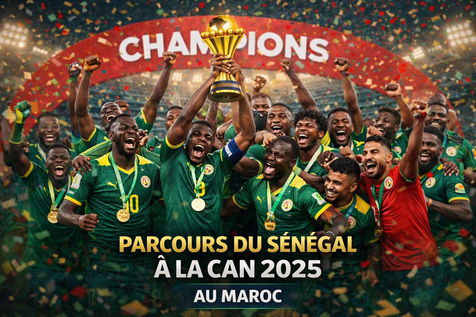 CAN 2025 – parcourt du sénégal