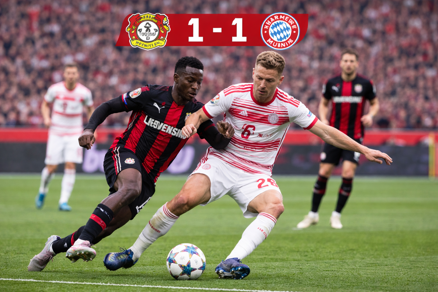 Bayer Leverkusen vs Bayern Munich Bundesliga