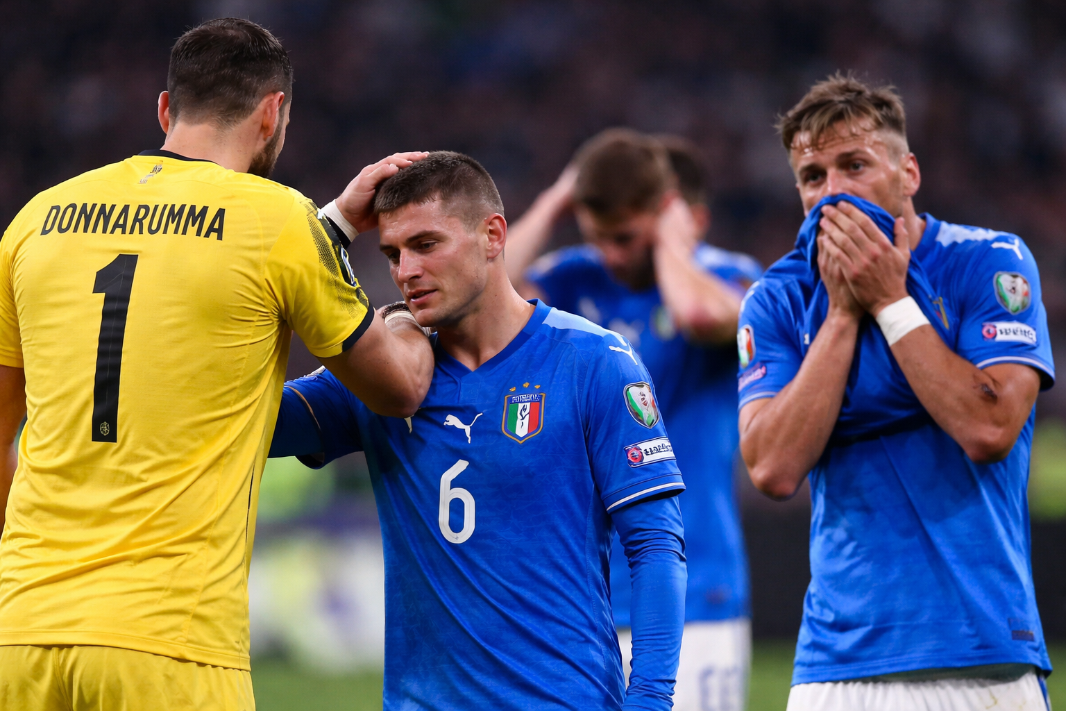 Italie éliminée Coupe du Monde déception joueurs